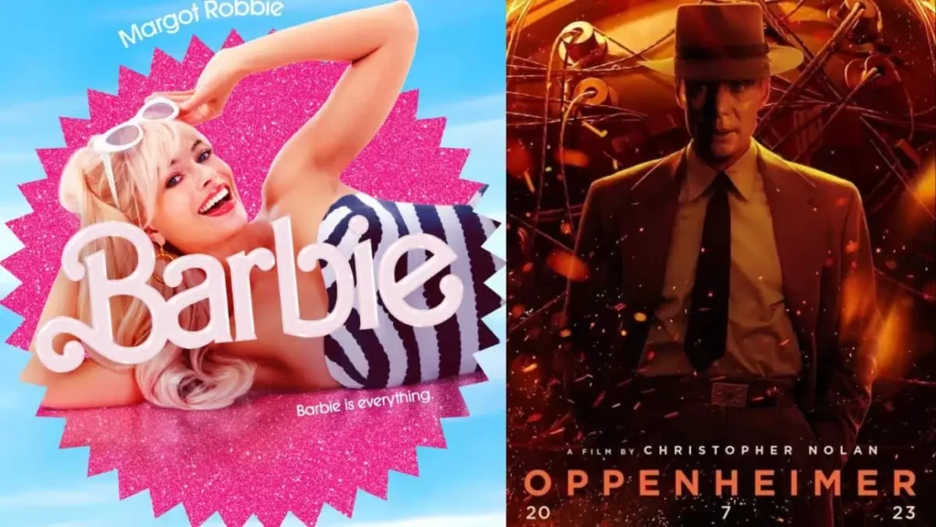 Barbie or Oppenheimer
